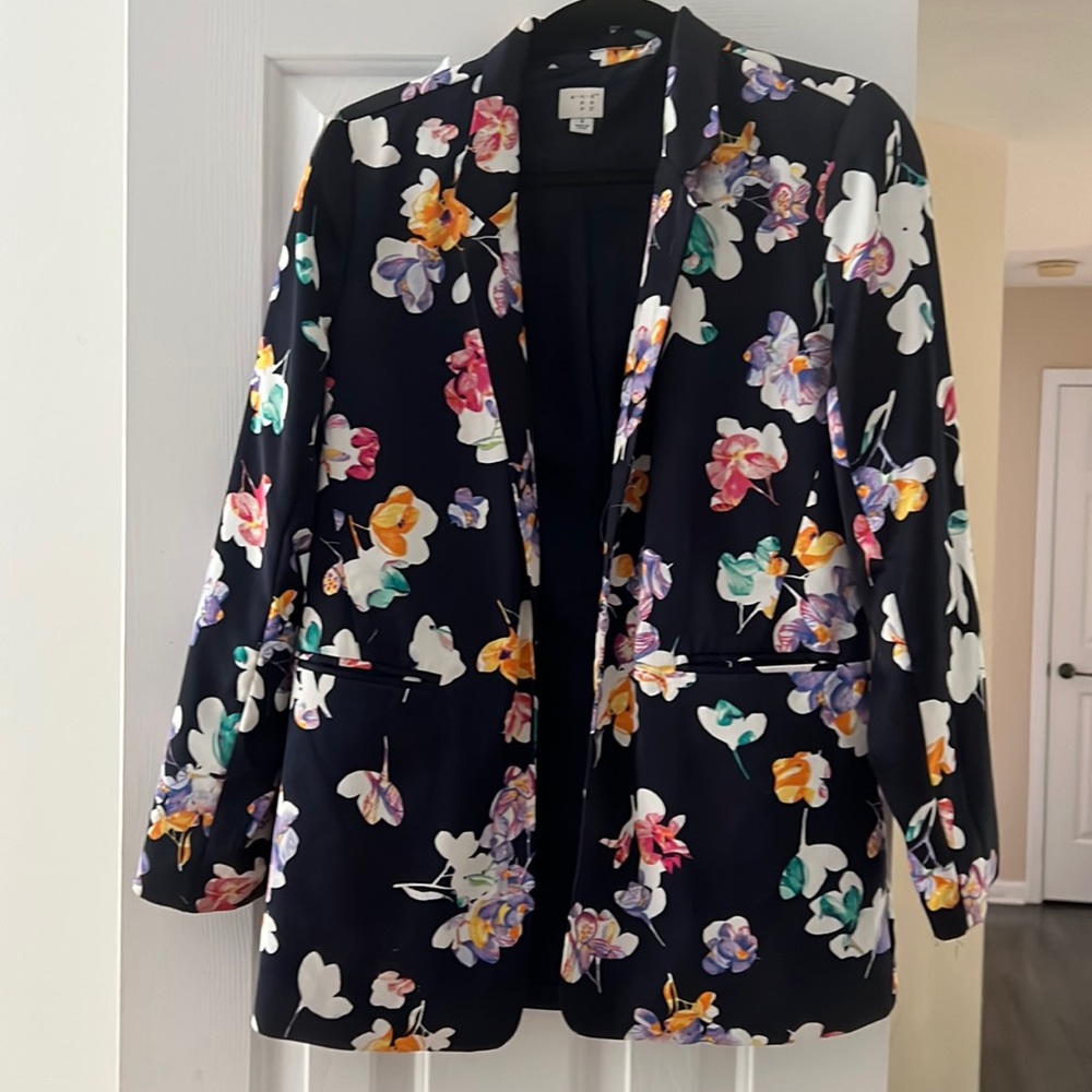 Target Floral Blazer - Size Small